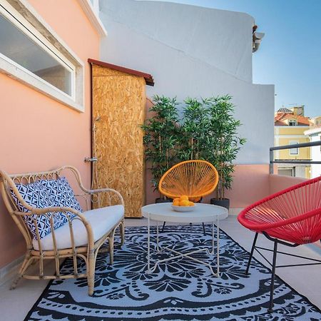 Lovelystay - Sunny 1Bdr Apartment W/Terrace Lisboa Extérieur photo