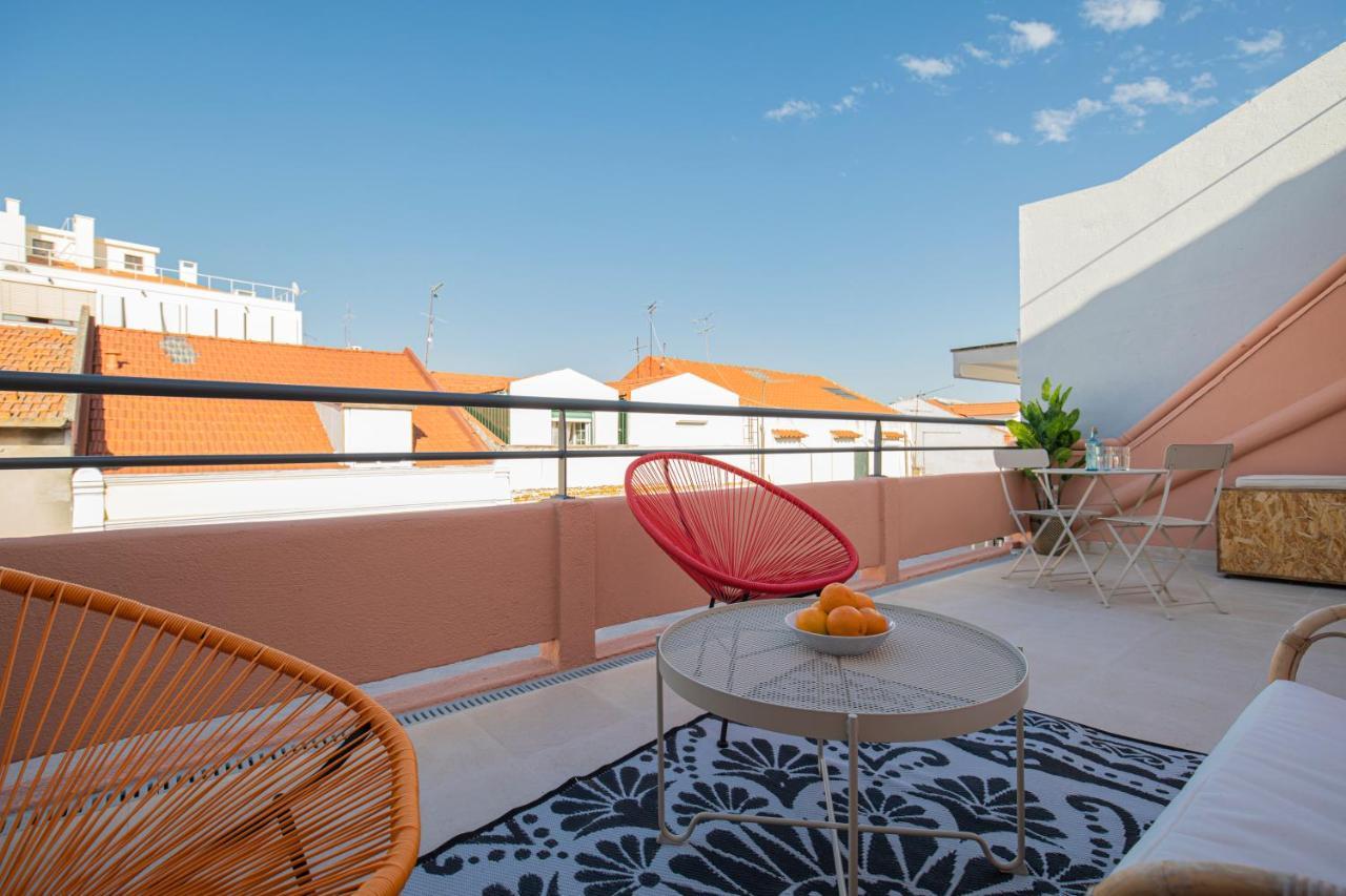 Lovelystay - Sunny 1Bdr Apartment W/Terrace Lisboa Extérieur photo