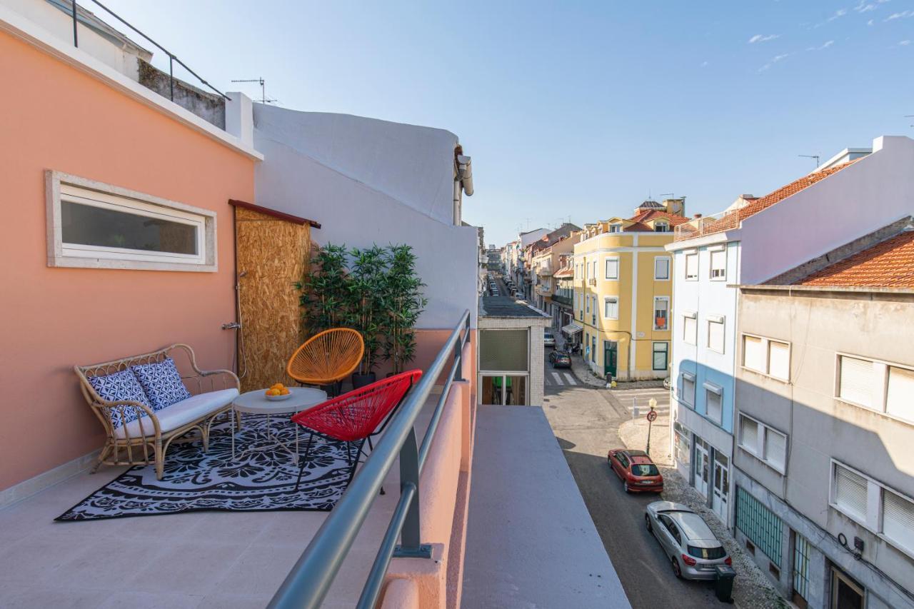 Lovelystay - Sunny 1Bdr Apartment W/Terrace Lisboa Extérieur photo