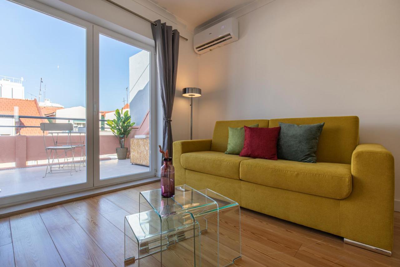 Lovelystay - Sunny 1Bdr Apartment W/Terrace Lisboa Extérieur photo